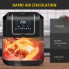 HOMCOM Air Fryer, 1700W 6.9 Quart Air Fryers Oven with Digital Display, 360¬∞ Air Circulation, Adjustable Temperature, Timer and Nonstick Basket for O